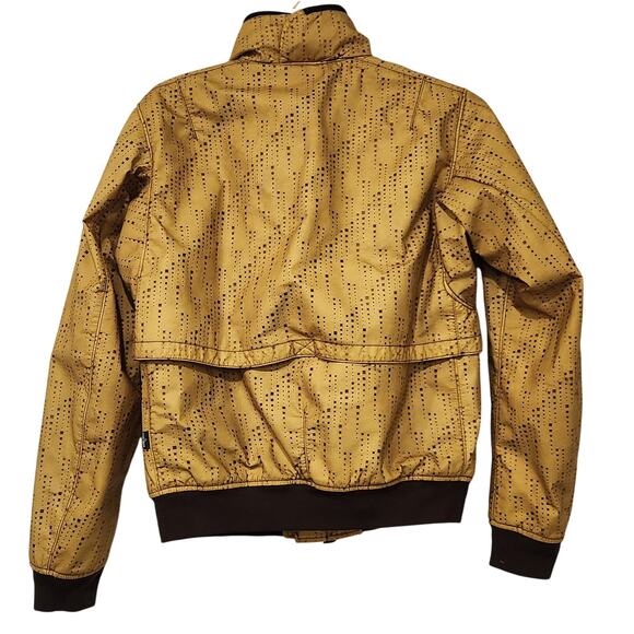 Stone Island Shadow Project Lasered Poly-Hide  gold bomber jacket size small - Picture 5 of 11